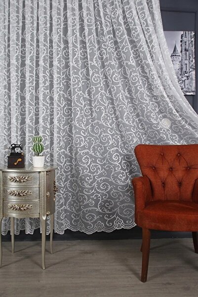 NP Narin Home Knitted Tulle Curtain - (1/3) Tight Pleat