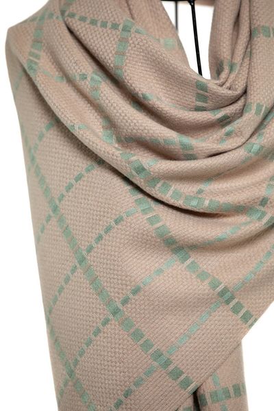 CASHMERE AND SİLK MAWLANA Şal brodat din caşmir modal