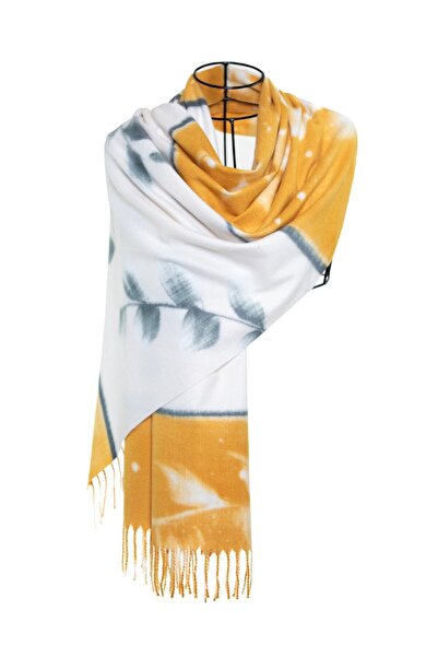 CASHMERE AND SİLK MAWLANA Şal imprimat din caşmir modal