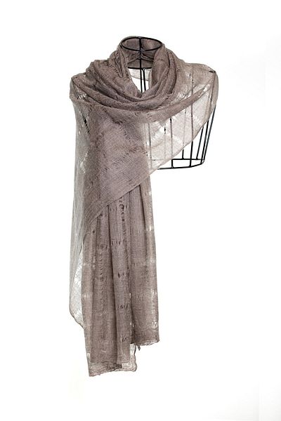 CASHMERE AND SİLK MAWLANA B,b Cashmere Printed Shawl