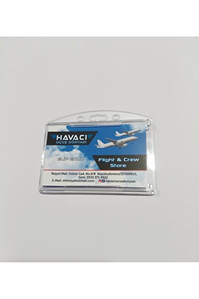 Havacı Uçuş Dünyası Suport pentru carduri cu cameră dublă, container pentru c...