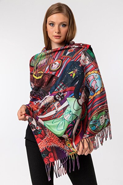 CASHMERE AND SİLK MAWLANA Модальний кашеміровий шарф