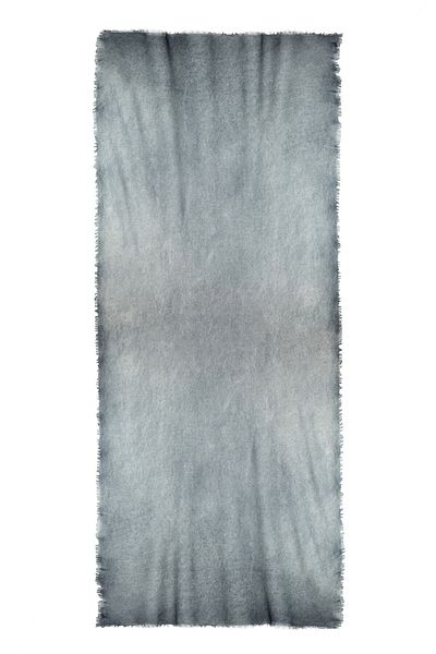 CASHMERE AND SİLK MAWLANA B,b Cashmere Double Color Knitted Shawl