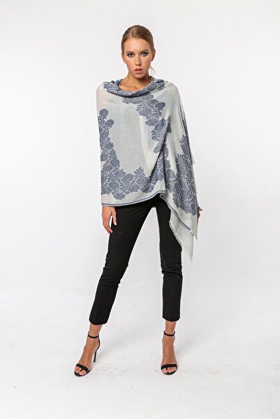 CASHMERE AND SİLK MAWLANA شال مطبوع موديل 100%