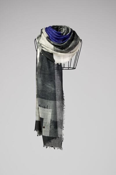 CASHMERE AND SİLK MAWLANA Şal 100% Lână