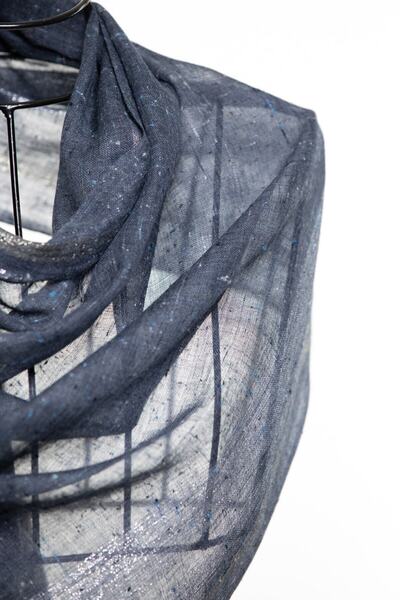 CASHMERE AND SİLK MAWLANA Cashmere Silk Glitter Shawl
