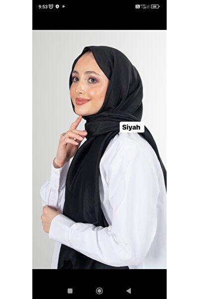 HAREM SCARF Haremscarf siyah brisa vual şal