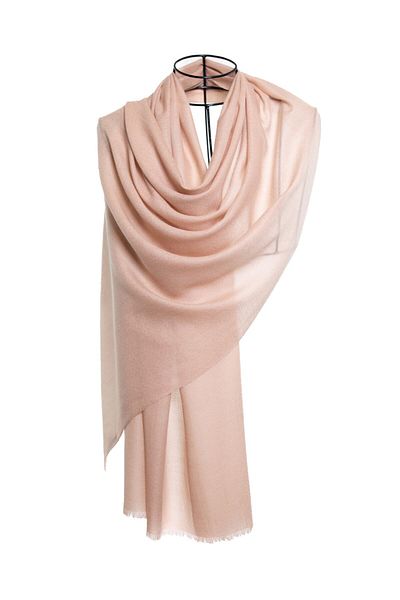 CASHMERE AND SİLK MAWLANA Modal Cashmere Plain Shawl
