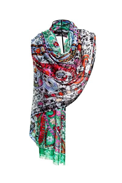CASHMERE AND SİLK MAWLANA 100% modalni šal sa printom