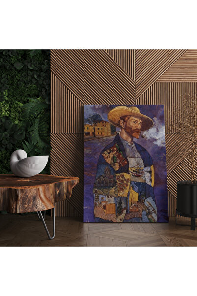 RUGSMODERN Kanvas Tablo Van Gogh Eserleri Temalı