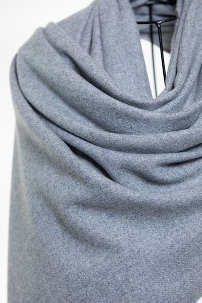 CASHMERE AND SİLK MAWLANA Modal Cashmere Plain Shawl