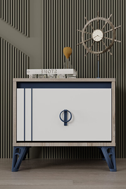 SANDALİE Rüya Komodin Tek Çekmeceli - Atlantik Çam