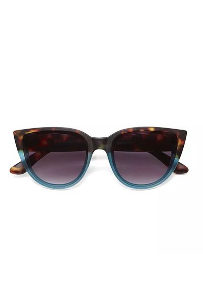 Okkia Silvia Sunglasses Havana Blue
