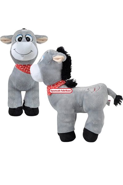 Oyuncakfabrikasi Very Sweet Cute Plush Toy Donkey 45 cm