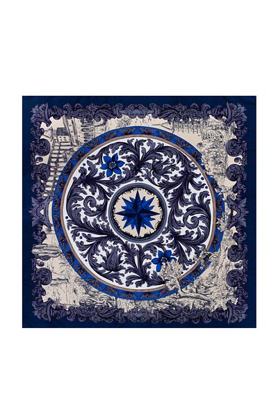 CASHMERE AND SİLK MAWLANA ŞAL 100% MĂTASE (90X90) JACQUARD