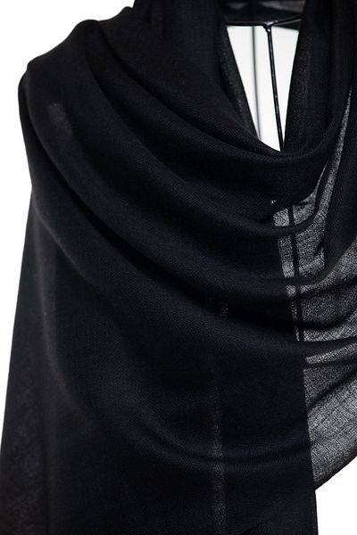 CASHMERE AND SİLK MAWLANA 85% Cashmere 15% Silk Flat Shawl