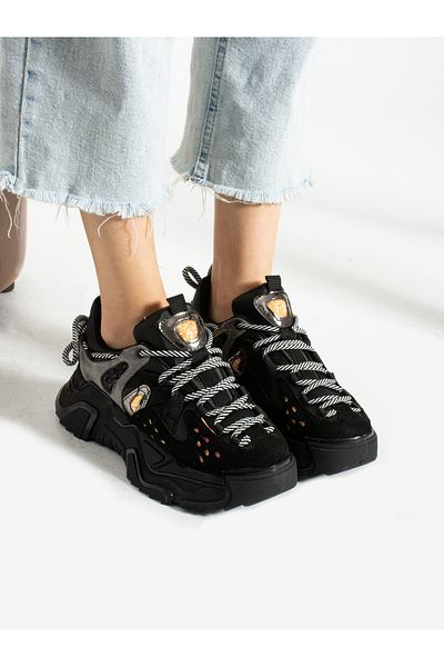 Alemdar Shoes Pantofi de damă negri FLORINA