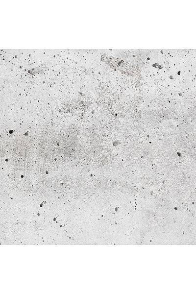Dekoros White Concrete Look Adhesive Foil, Kitchen Cabinet, Countertop and Furniture Covering Paper 0608