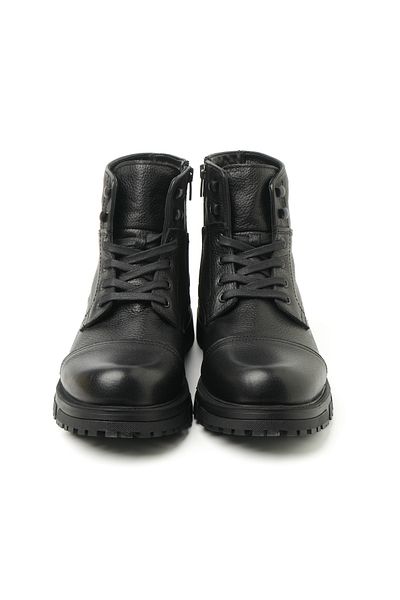 John May Men's Boots SA-MP1744-5263 John May 1069-BLACK FLOTER