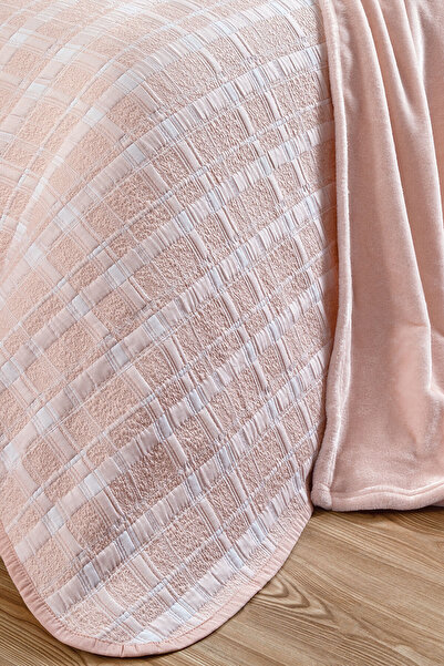 Puffy Meona 8 Piece Pink Endless Dowry Set - Double