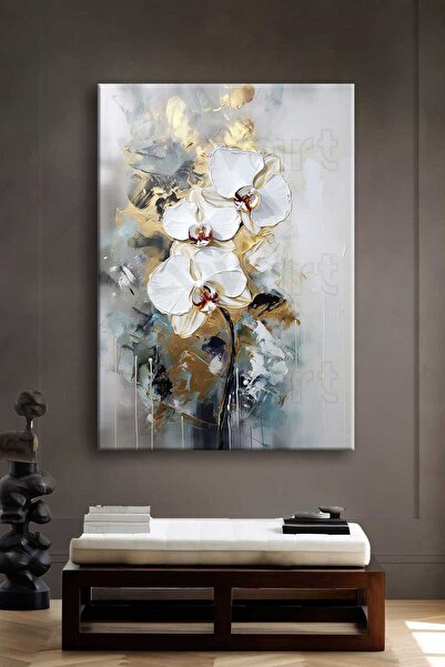 Voovart Dekoratif Çiçek Kanvas Tablo - VOOV2693