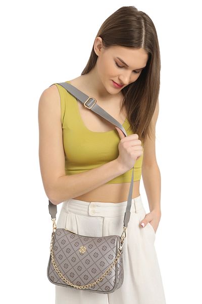 Fossil حقيبة كتف مونوغرام للموسم الجديد 05FO24Y5012