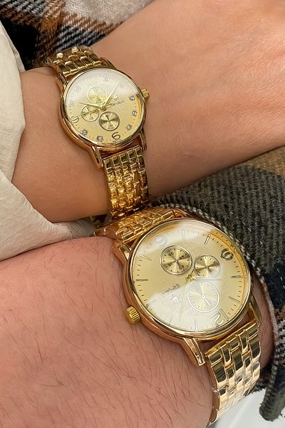 S.POLO Women's Men's Wristwatch Couple Watch Couple Watch Mr. Watch Team Valentine's Day Gift