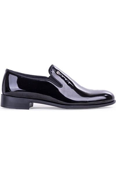 Pierre Cardin PC 7029 Pantofi clasici din piele lacuita neagra
