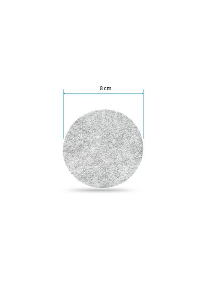Artikel Pan, Pot and Pyrex Protective Anti-Scratch Felt, Gray Felt Coaster Set of 12