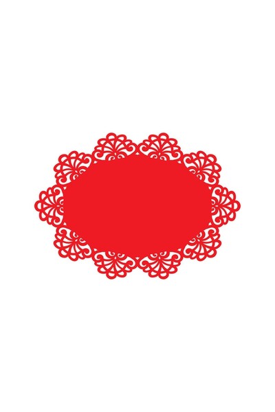 Artikel Red Felt American Service, Supla 6-Piece Service Set -446