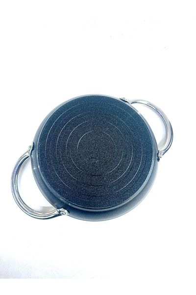 TRENDBULL Cast Iron Granite Egg Pan with Steel Handle 24 Cm