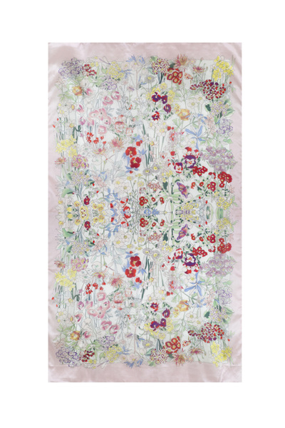 CASHMERE AND SİLK MAWLANA 100% Silk Shawl (110X173)