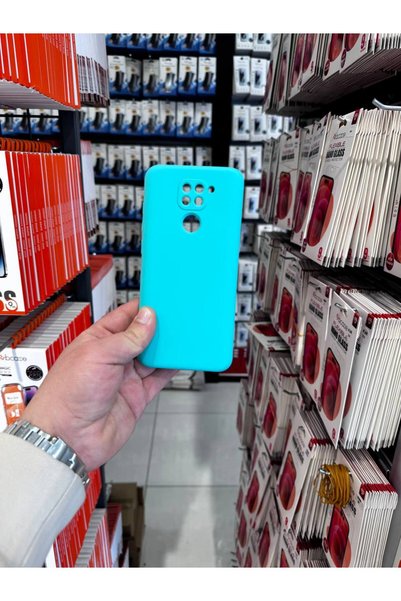 MCASERING غطاء إطلاق متوافق مع كاميرا Xiaomi Redmi Note 9 4G ذو ملمس مخملي ناعم