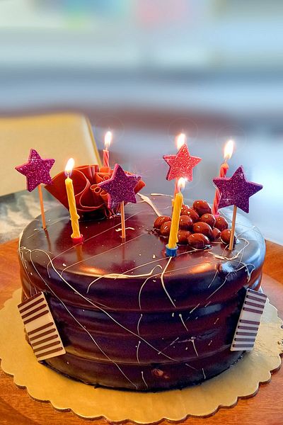 Artikel Powder-purple Double Sided Star Glitter Eva Toothpick Cupcake Toppers Cupcake Stick 12 Pieces