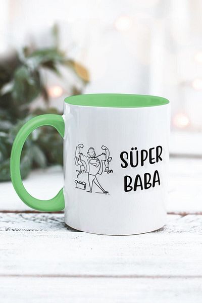 Yaprak Hediyelik كوب بتصميم عيد الأب