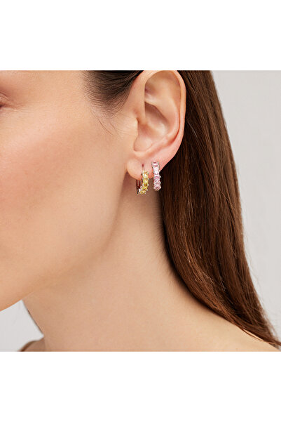 Merano Design Jenny Sarı Küpe