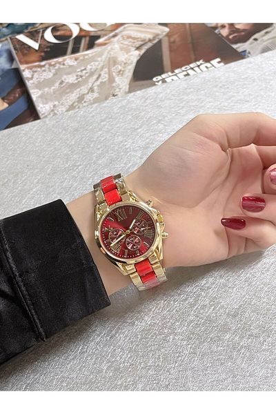 Womens red watches on sale