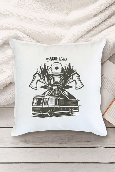 Yaprak Hediyelik Firefighter's Day Designed Pillow