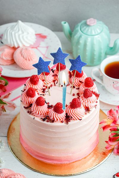 Artikel Blue Star Glitter Eva Toothpick Cupcake Toppers Cupcake Stick 12 Pieces