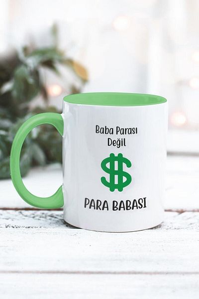 Yaprak Hediyelik كوب الأب ليس عملة الأب