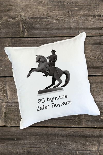 Yaprak Hediyelik 30 August Victory Day Designed Pillow