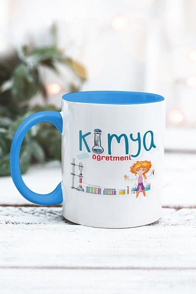 Yaprak Hediyelik كوب بتصميم معلم الكيمياء