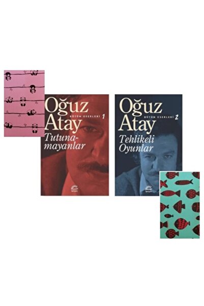 İletişim Yayınları Oğuz Atay - Tutunamayanlar - Tehlikeli Oyunlar - Defter HE...