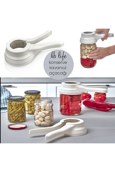HB LİFE Canning Jar Bottle Opener Jar Lid Opening Apparatus