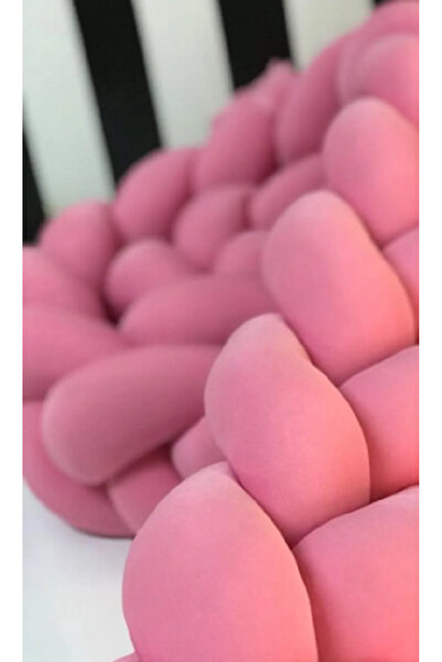 mee-like حماية محبوكة 400 سم نموذج محبوك 3 قطع - مناسب لسرير الأطفال مقاس 70 × 130