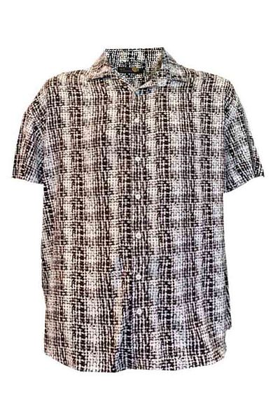 majid Men's Shirt Large Size Short Sleeve Comfortable Gem3038