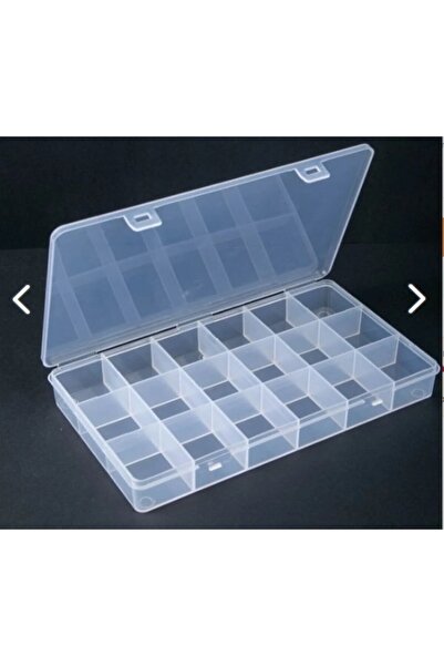 yfhobi 18 Bölmeli Kolye Yüzük Takı Kutusu Organizer Düzenleyici Kutu, Takı Ma...