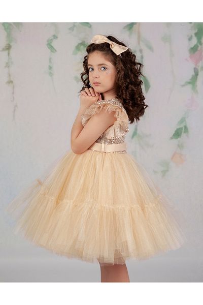 Luggi Baby PULLU SKIRT TOWEL BUCKLE DRESS