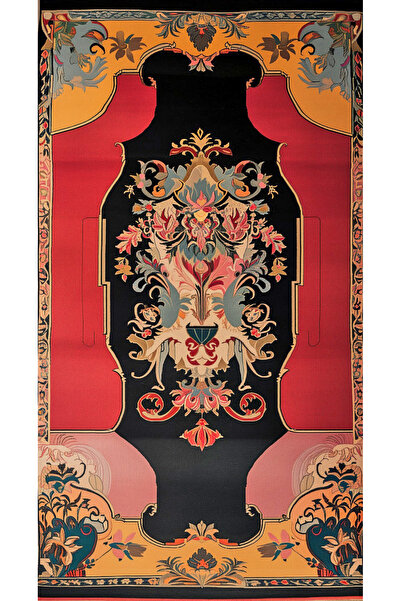 Rugs Modern Halı Dido Collection Multicolored Motif Floral Patterned Vintage ...