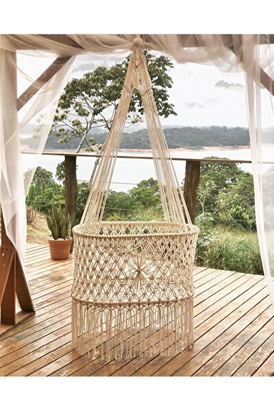 EdaTasarım Makrome Beşik "ecco" 50x100x45cm